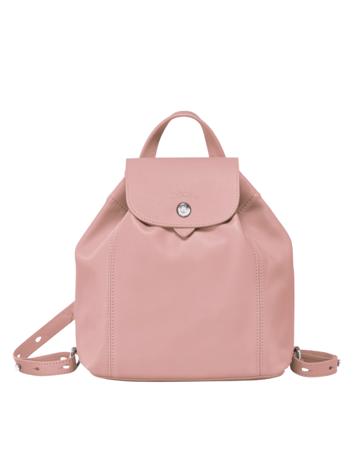 Longchamp Le Pliage Cuir Backpack Blush – Balilene