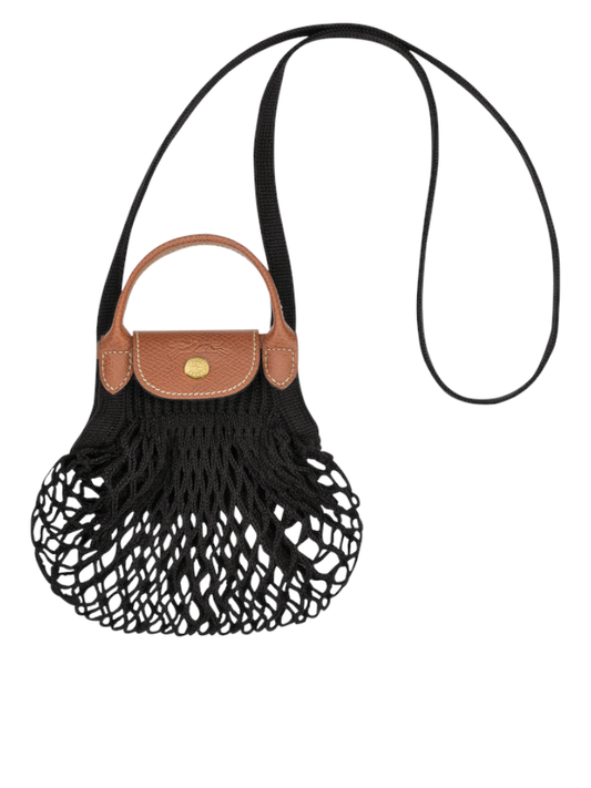 gambar-depan-Longchamp-Le-Pliage-Extra-Small-Filet-Crossbody-Bag-Black