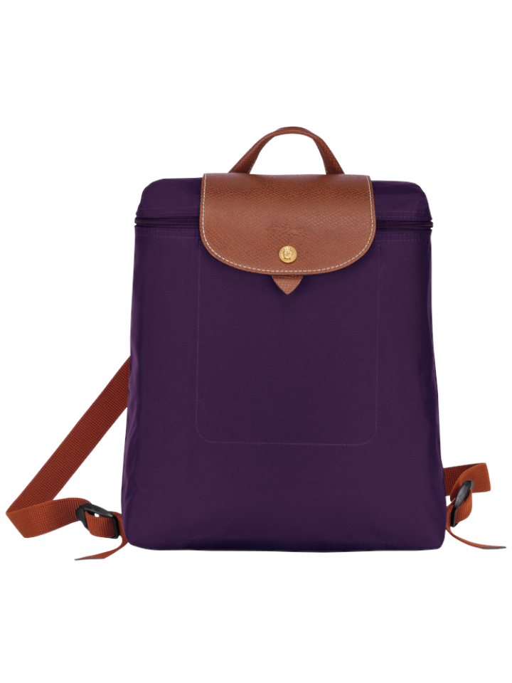 Longchamp outlet backpack bilberry