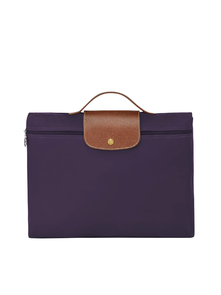 gambar-depan-Longchamp-Le-Pliage-Original-Briefcase-Small-Bilberry