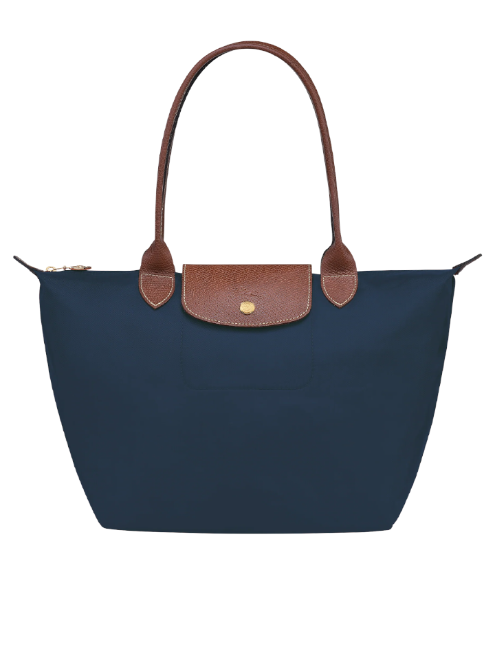 Longchamp Le Pliage Original Medium Shoulder Bag Navy – Balilene