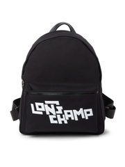 gambar-depan-Longchamp-Stamp-Backpack-Black