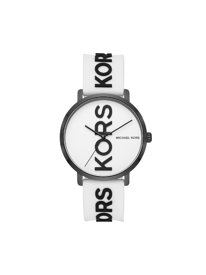 gambar-depan-Michael-Kors-MK2829-Charley-Three-Hand-White-Silicone-Watch