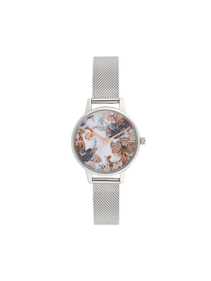 gambar-depan-Olivia-Burton-OB16CS16-Marble-Florals-Mesh-Bracelet-Strap-Watch-Silver-Multi