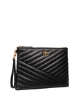 gambar-depan1-Tory-Burch-Kira-Chevron-Small-Pouch-Black