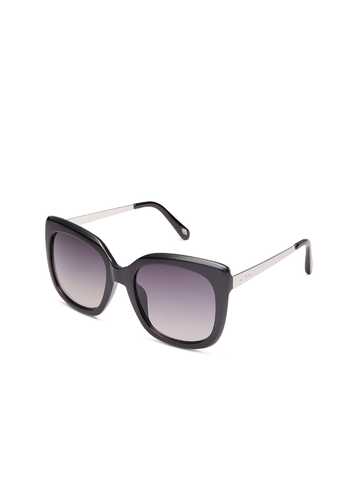 gambar-samping-Fossil-X82633-Cat-Eye-Sunglasses-Black