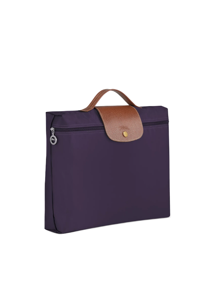 gambar-samping-Longchamp-Le-Pliage-Original-Briefcase-Small-Bilberry