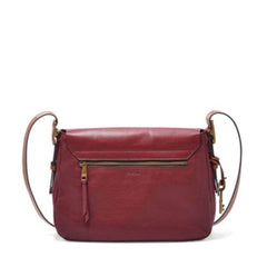 Fossil ZB6760609 Harper Large Saddle Crossbody Wine