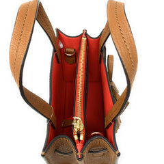 Kate Spade Wkru5718 Hayes Street Mini Satchel Crossbody Warm Gingerbread Red Bag