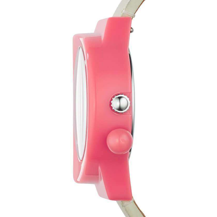 jam-Ekw1005-Fossil Eley Kishimoto Pink White Leather-Balilene