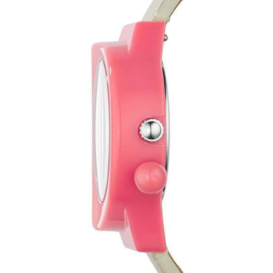 jam-Ekw1005-Fossil Eley Kishimoto Pink White Leather-Balilene