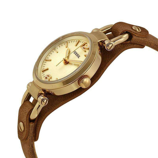 jam-ES3264-Fossil Georgia Mini Brown Leather-Balilene