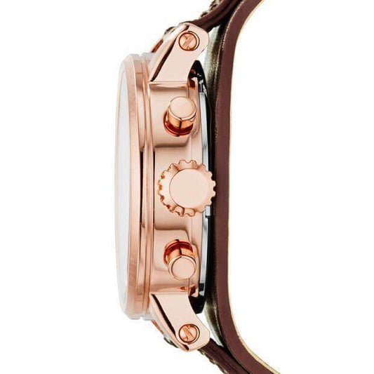 jam-es3616-Fossil Boyfriend Chronograph Raisin Leather-Balilene