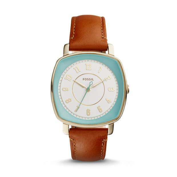 jam-Es3996-Fossil Idealist Light Brown Leather Watch-Balilene