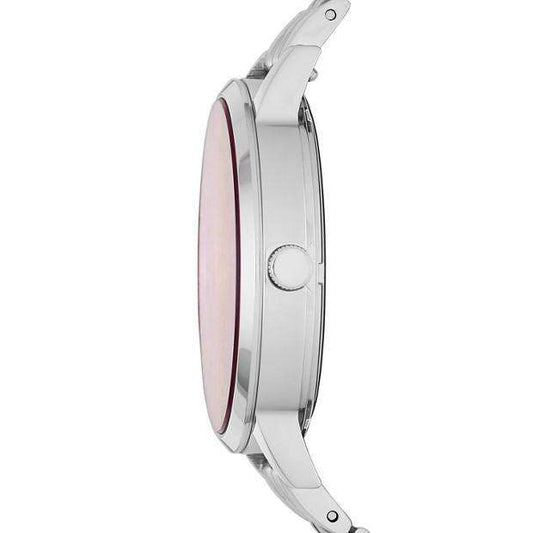 jam-Es4167-Fossil Vintage Muse Three-hand Pink Mother Of Pearl Watch-Balilene