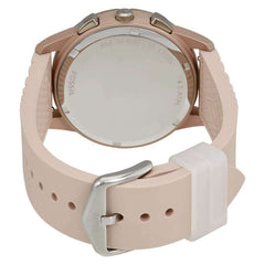 jam-Es4172-Fossil Modern Pursuit Pink Dial Ladies Chronograph-Balilene