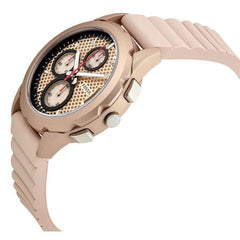 jam-Es4172-Fossil Modern Pursuit Pink Dial Ladies Chronograph-Balilene