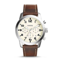 jam-Fs5146-Fossil Pilot 54 Chronograph Dial Cream-Balilene