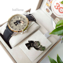 jam-Le1028-Fossil Limited Edition Townsman Leather Black-Balilene