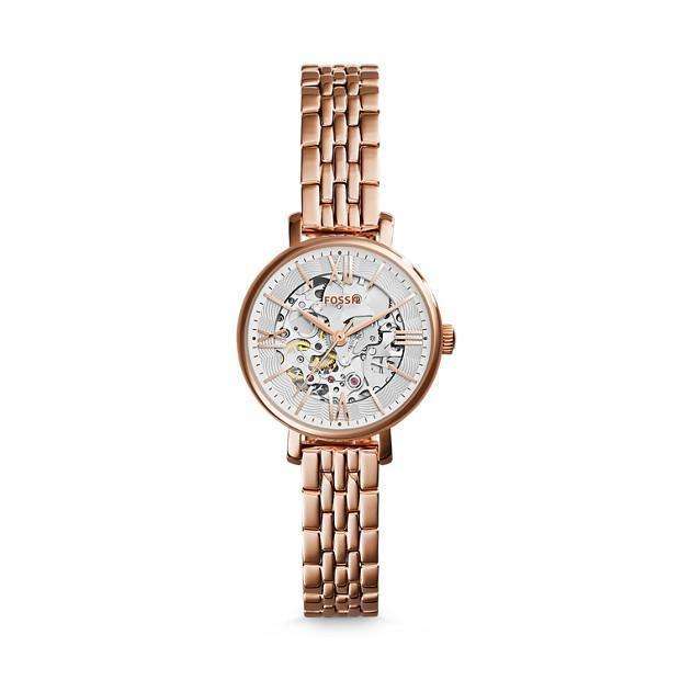 jam-Me3072-Fossil Jacqueline Small Skeleton Rosegold-Balilene