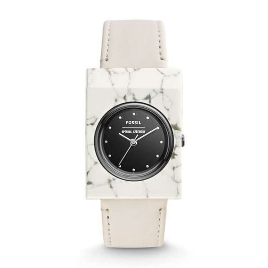jam-Ocf1004-Fossil Opening Ceremony Gemstone Three Hand White-Balilene