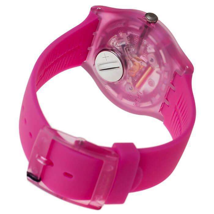jam-SUOP100-Swatch Unisex Lacquered Spring Summer Pink-Balilene