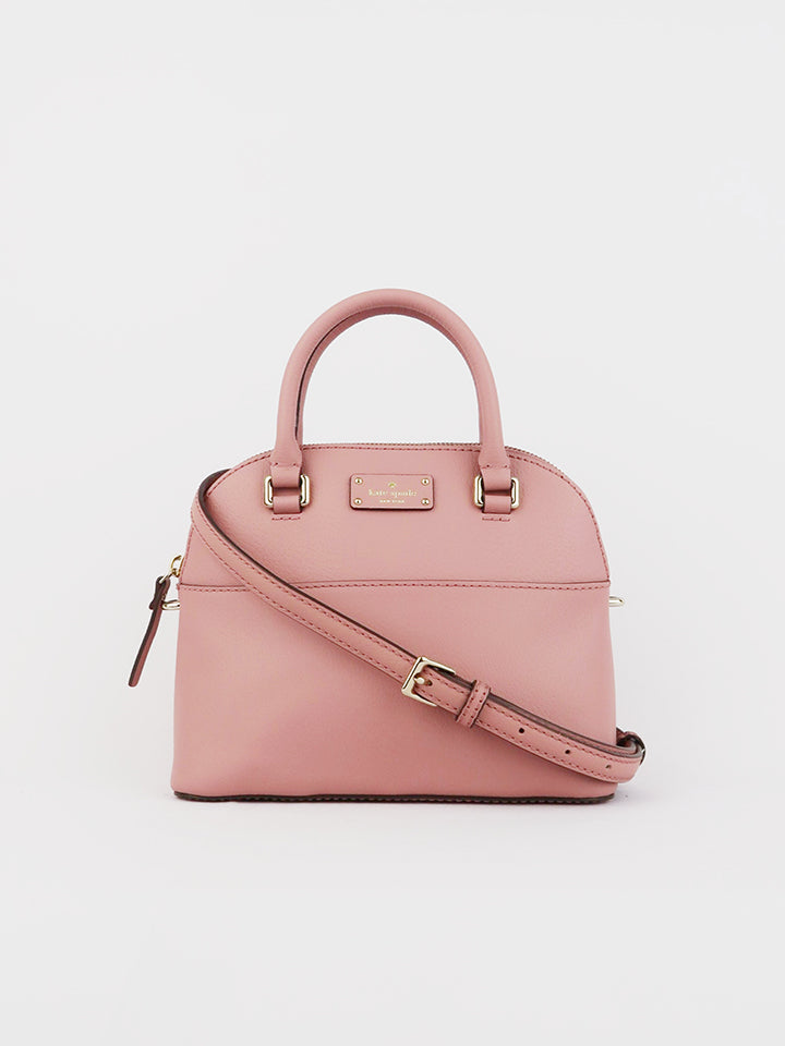 kate spade wkru4928 mini carli grove street dusty peony balilene depan