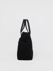 kate spade wkru5918 medium satchel dawn black nylon shoulder bag balilene samping