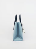 katespade wkru5697 eva small leather satchel blue bldawnbzb balilene samping