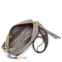 Fossil ZB7187020 Maya Hobo Crossbody Grey