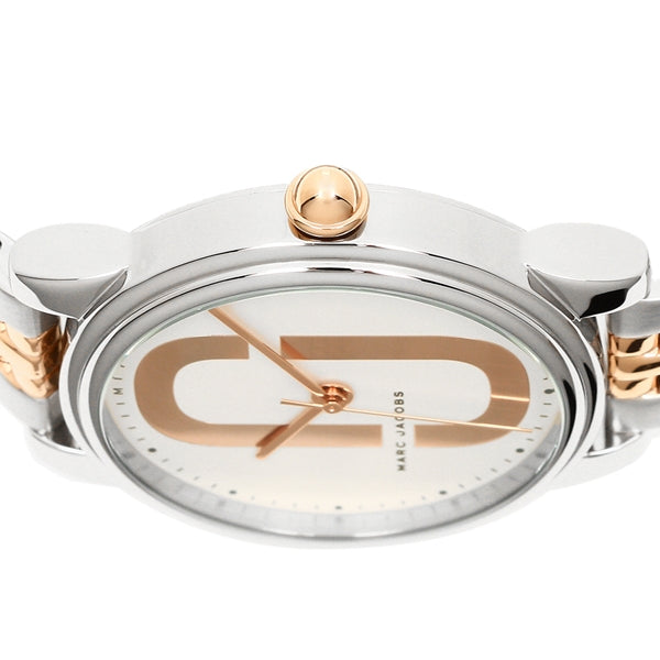 Marc Jacobs MJ3561 Corie Silver Rose Gold Watch