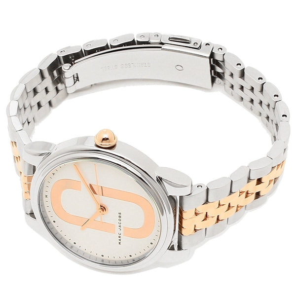 Marc Jacobs MJ3561 Corie Silver Rose Gold Watch