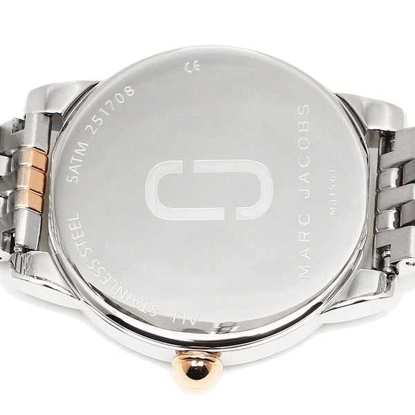 Marc Jacobs MJ3561 Corie Silver Rose Gold Watch