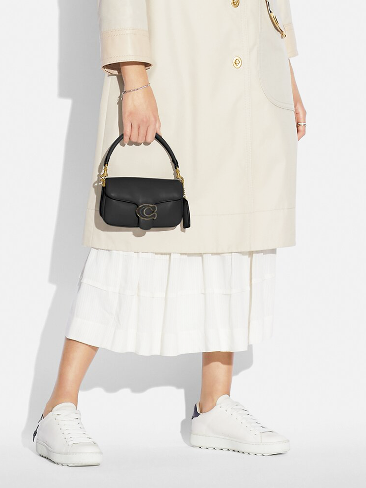 Coach Pillow Tabby Shoulder Bag 18 Black