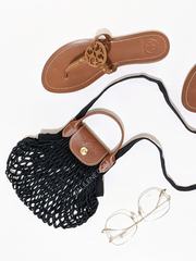 on-produk-Longchamp-Le-Pliage-Extra-Small-Filet-Crossbody-Bag-Black