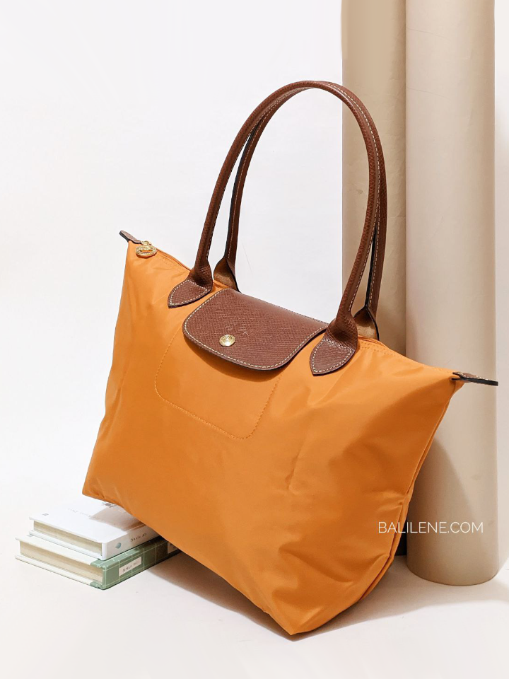 Longchamp Le Pliage Original Small Shoulder Bag in Orange