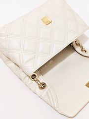 Tory Burch 56716 Fleming Soft Convertible Shoulder Bag New Cream