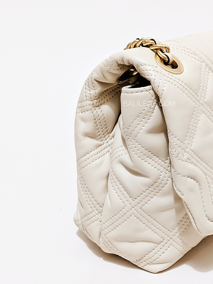 Tory Burch 56716 Fleming Soft Convertible Shoulder Bag New Cream