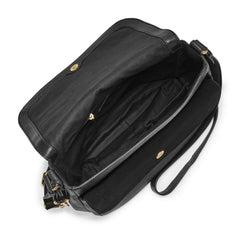 Fossil Peyton Large Double Flap Black