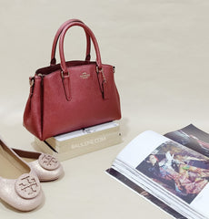 Coach F29665 Mini Sage Metalik Currant