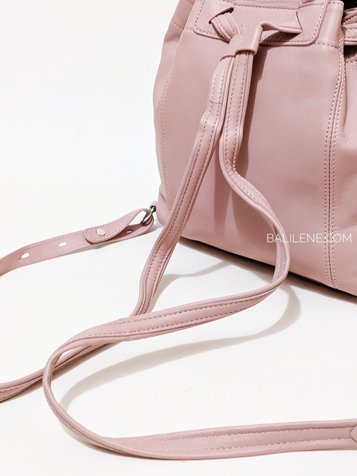 Longchamp Le Pliage Cuir Backpack Blush – Balilene