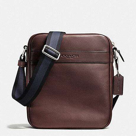 tas-F54782-Coach Charles Flight Bag Mahogany-Balilene