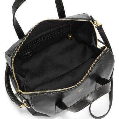 tas-ZB5486001-Fossil Sydney Satchel Black-Balilene