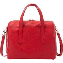tas-Zb5486599-Fossil Sydney Satchel Claret Red-Balilene