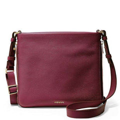 Tas Fossil Zb5874601 Preston Crossbody Square Bag Maroon