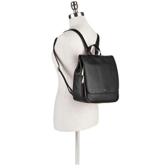 fossil liv mini backpack Tas Fossil ZB6731001 Preston Mini Backpack Black – Balilene