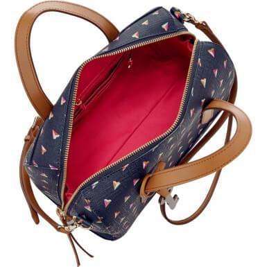 tas-Zb6746745-Fossil Sydney Satchel Navy Heart-Balilene