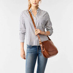 tas-Zb6760200-Fossil Harper Large Saddle Crossbody Brown-Balilene