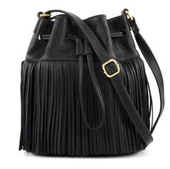 tas-Zb6791001-Fossil Jules Small Drawstring Satchel Black-Balilene