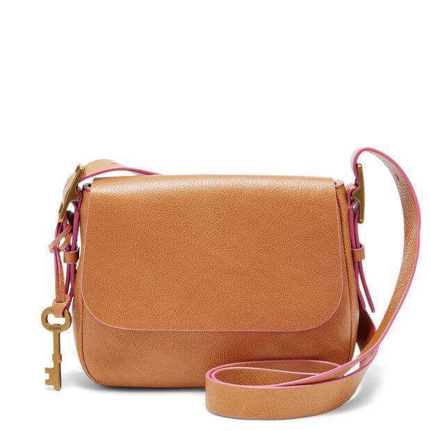Fossil Harper Small Crossbody Bag Saddle Zb7213216 Jual Tas Original